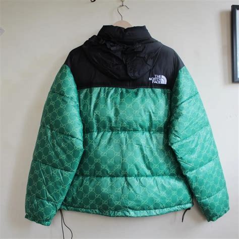 tnf x gucci nuptse